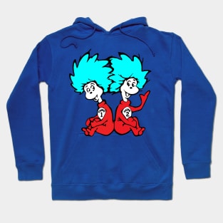 Thing 1 and Thing 2 Hoodie